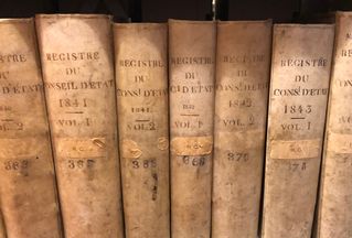 Poursuite de la numérisation des registres du Conseil du XIXe siècle