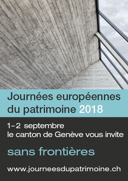 Affiche des Journées européennes du patrimoine 2018 Affiche des Journées européennes du patrimoine 2018