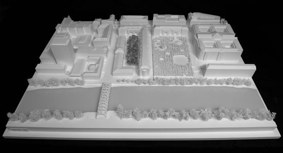 Projet lauréat, maquette