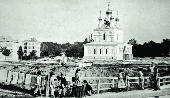 BGE-CIG, L’église russe peu avant sa consécration