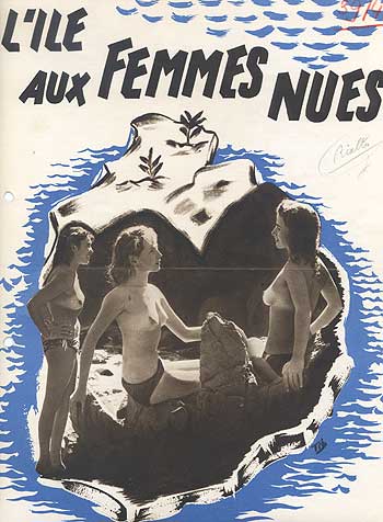 Affiche de L'île aux femmes nues