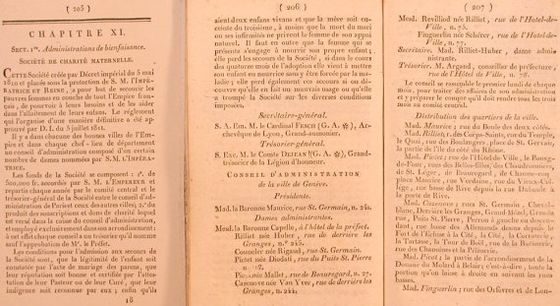 Annuaire du département du Léman, 1814
