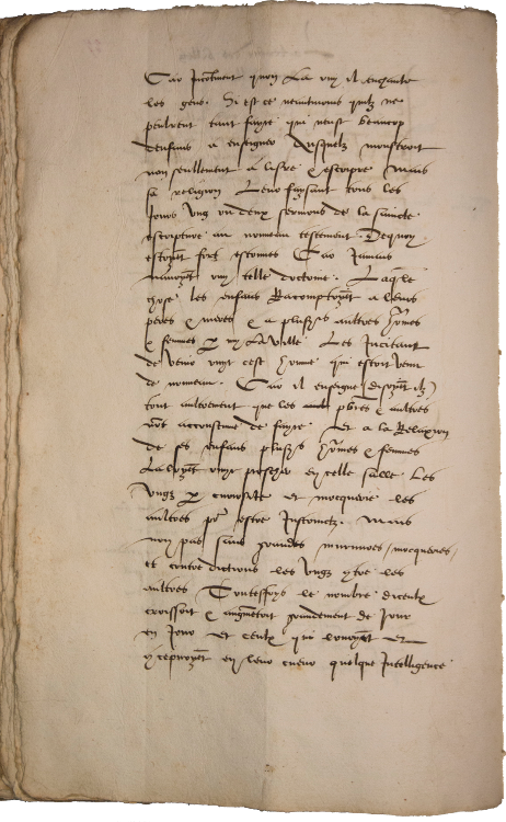 Récit d'Antoine Froment (novembre 1532) - fol. 27 verso