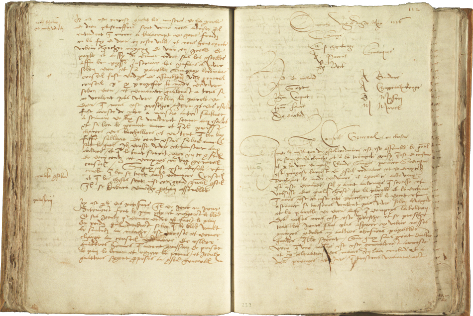 Adoption de la Réforme le 26 mai 1536
