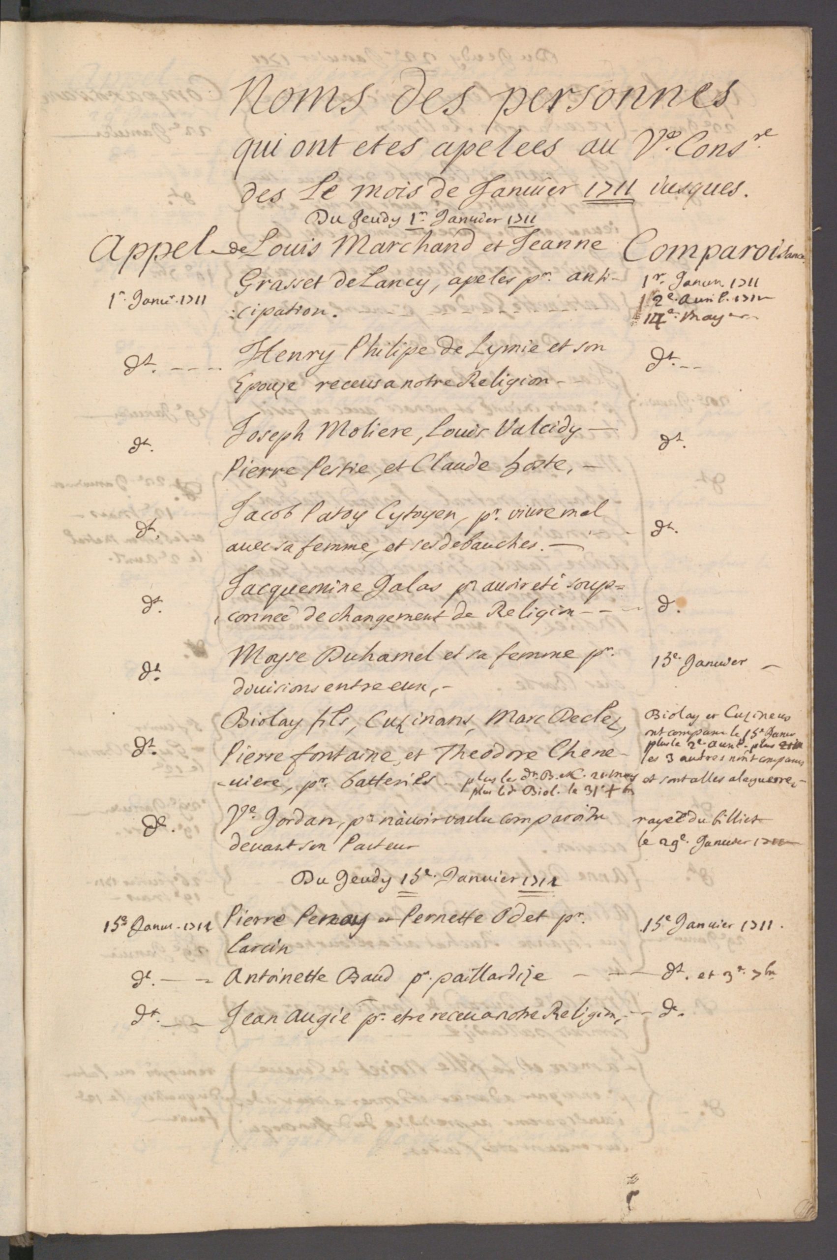 Nouvelles sources en ligne pour l’histoire de l’Eglise protestante de Genève