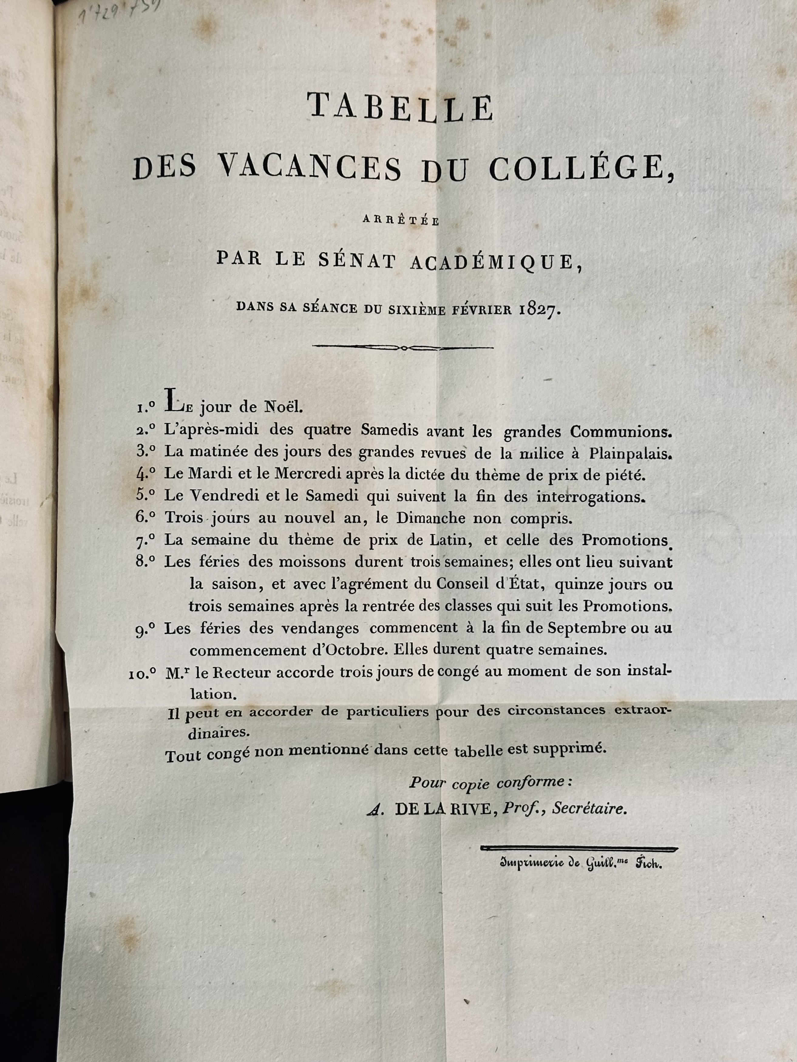 Midi des Archives du 10 octobre 2025: Vacances de patates ou de pommes de terre?