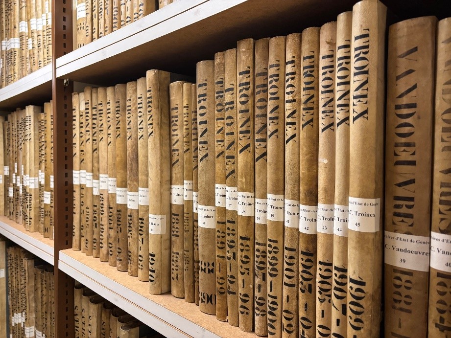 Registres d&rsquo;état civil des communes genevoises (1881-1900) – temporairement indisponibles