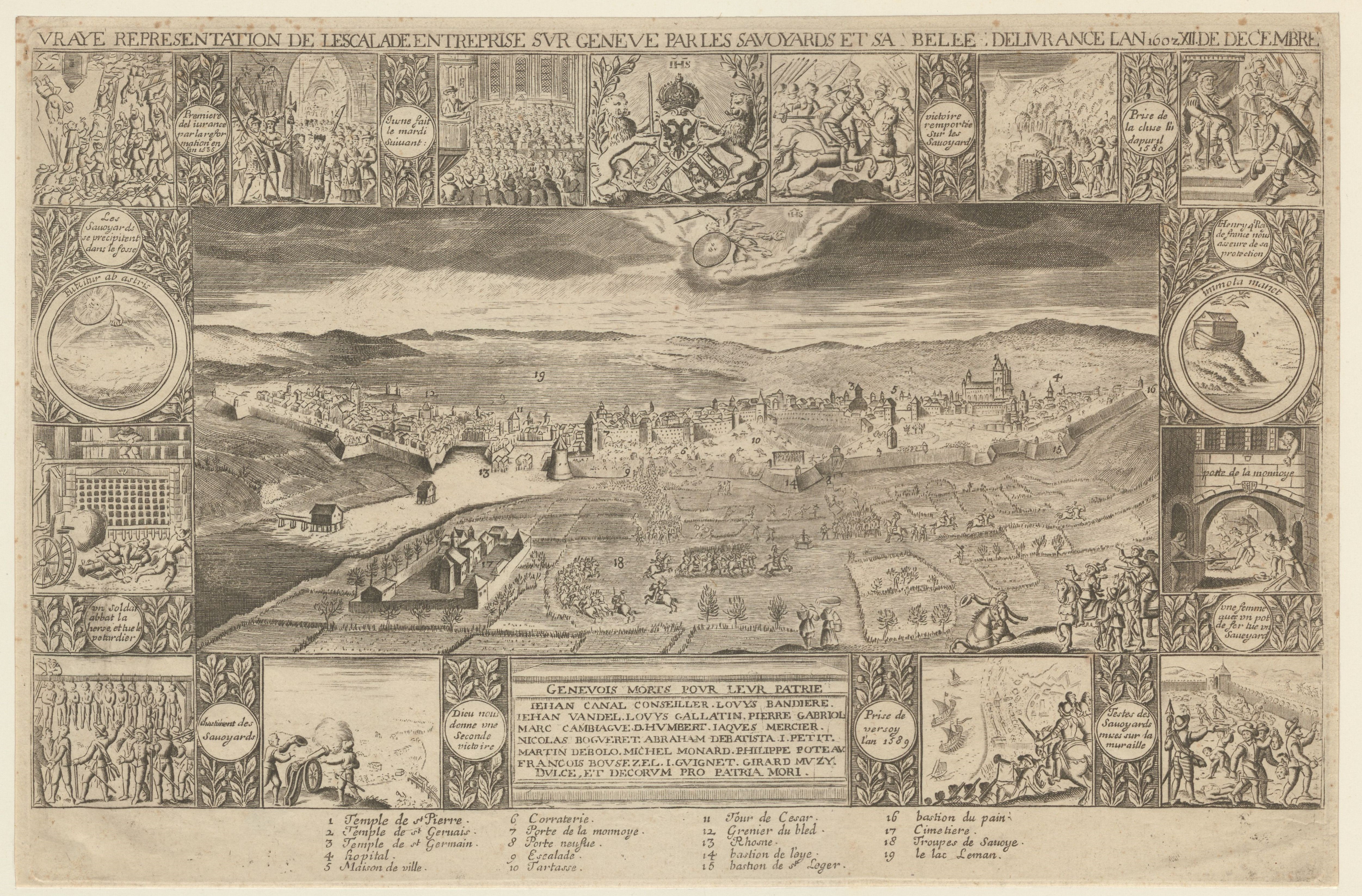 Midi des Archives du 12 décembre 2025: « C’était l’an mil six cent et deux » : L’Escalade (1602)