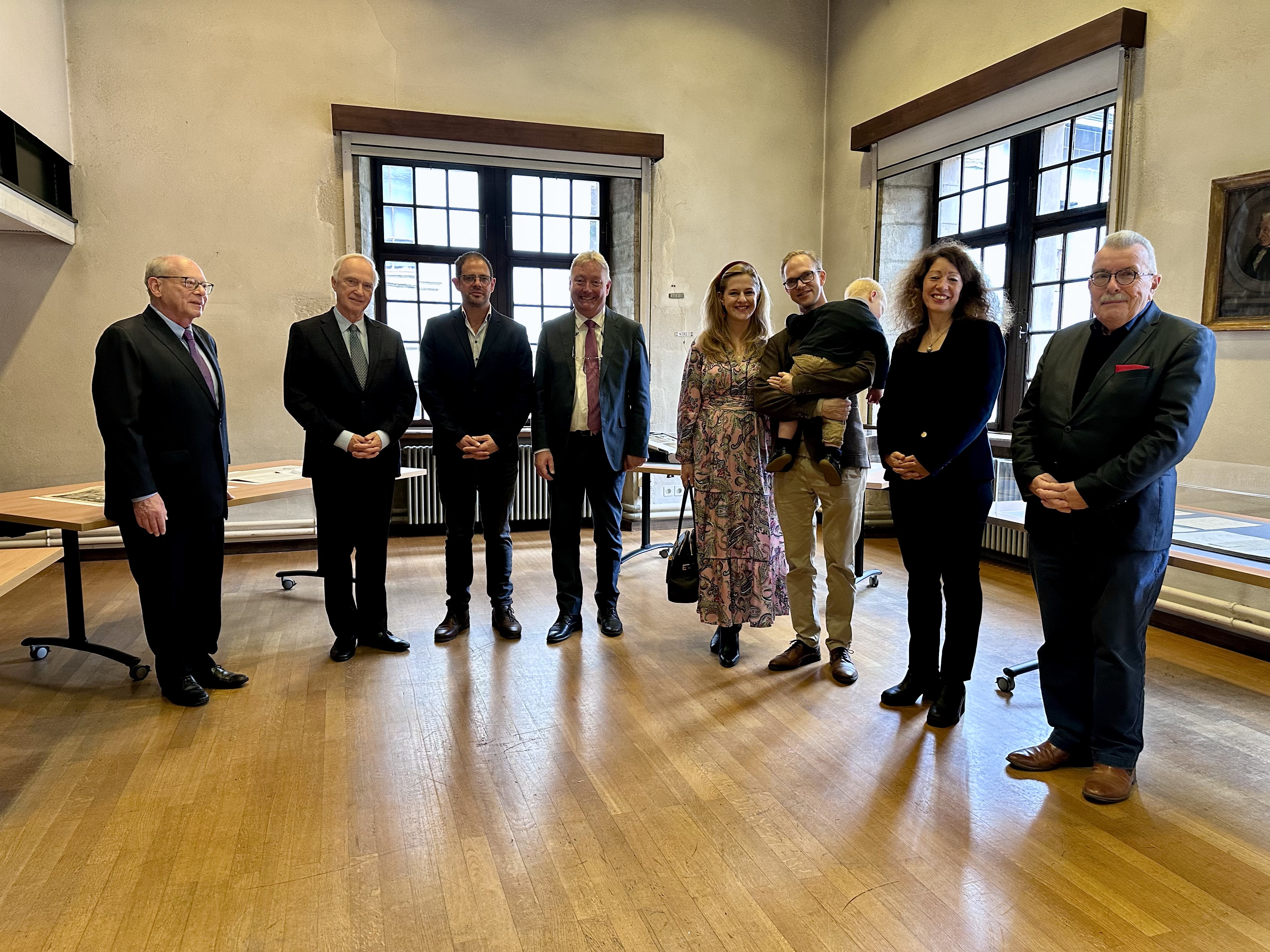 Visite impériale aux Archives d’État de Genève